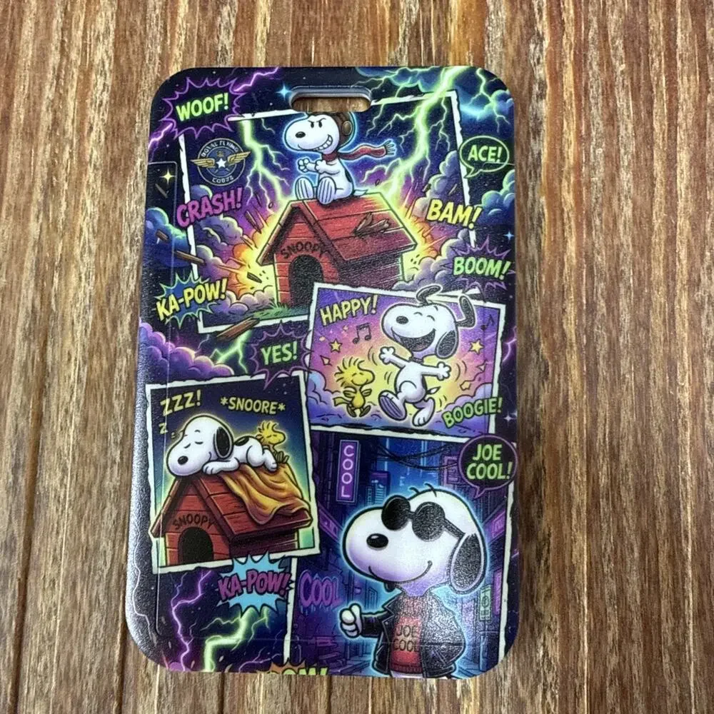 Snoopy Badge ID Holder